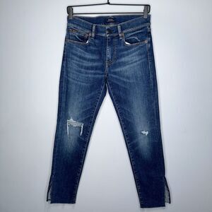 Polo Ralph Lauren Women’s The Tompkins Skinny Ankle Cropped Jeans Size 26